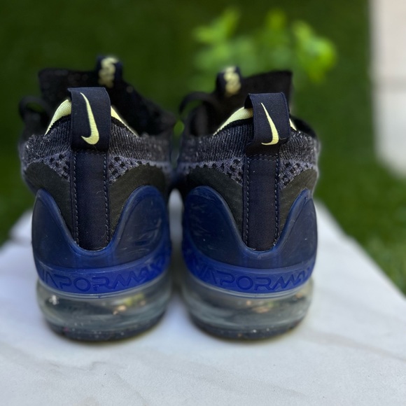 Nike Air Vapormax 2021 Flyknit Obsidian Light Lemon Twist Racer
Blue Black S 8.5 - Picture 6 of 12